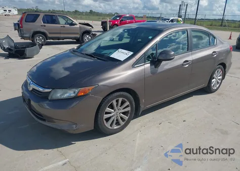 2012 Honda Civic Lx из США, поврежденный, VIN 2HGFB2F57CH578049